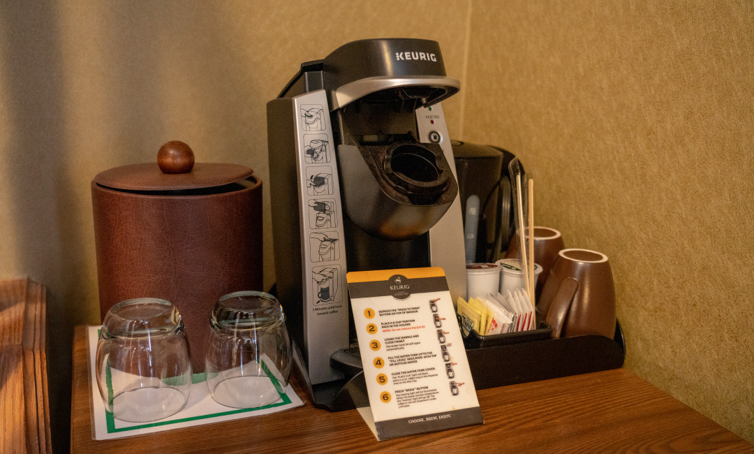 Corner Loft King Suite - Coffee Maker